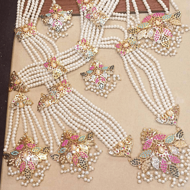 Indian Necklace Rani set