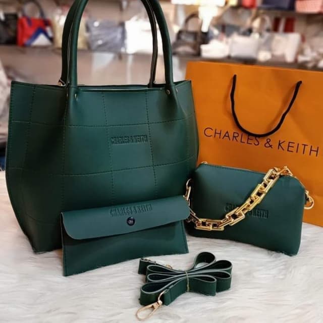 Charles & Keith 3 pc bag set