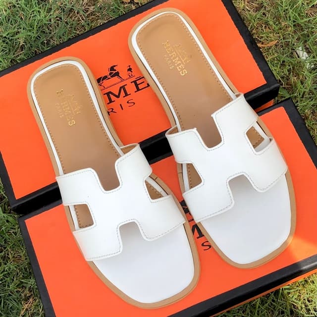Hermes Oran Slippers